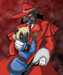 Rating: Safe Score: 0 Tags: alucard_(hellsing) anthro canid canine canis clothing cross domestic_cat duo e621 eyewear felid feline felis female glasses gun hat headgear headwear hellsing holding_gun holding_object holding_ranged_weapon holding_weapon male mammal object_in_mouth ranged_weapon red_eyes seras_victoria shadowmyst tail undead vampire weapon wolf User: bunchy7s Rating: Safe Score: 0 Tags: alucard_(hellsing) anthro canid canine canis clothing cross domestic_cat duo e621 eyewear felid feline felis female glasses gun hat headgear headwear hellsing holding_gun holding_object holding_ranged_weapon holding_weapon male mammal object_in_mouth ranged_weapon red_eyes seras_victoria shadowmyst tail undead vampire weapon wolf User: bunchy7s