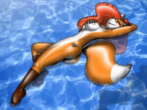 Rating: Questionable Score: 0 Tags: animate_inanimate anthro big_breasts biped black_nose blush breast_squish breasts butt butt_nozzle canid canine detailed dipstick_tail e621 eyes_closed female floating fox glistening hand_behind_head hand_on_breast happy inflatable latex leg_markings living_inflatable mammal markings nozzle nude orange_body outside pool_toy pose redflare500 smile socks_(marking) solo squish tail tail_markings tail_nozzle water waterscape wet User: bunchy7s