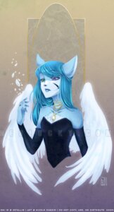 Rating: Safe Score: 0 Tags: 2009 anthro blue_hair chest_tuft e621 feathered_wings feathers female fur hair half-length_portrait heterochromia jewelry luckypan necklace portrait solo tuft wings User: bunchy7s