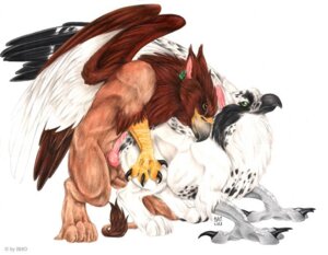 Rating: Explicit Score: 0 Tags: 2005 avian feral gryphon knot male mythological_avian mythological_creature mythology penis rule34 wings User: bunchy7s