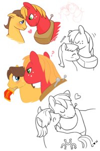 Rating: Safe Score: 0 Tags: 2:3 big_macintosh_(mlp) blue_eyes brown_hair candy candy_bar caramel_(mlp) cutie_mark dessert duo e621 earth_pony equid equine feral food friendship_is_magic green_eyes hair hasbro horse male male/male mammal my_little_pony orange_hair pony simple_background unknown_artist white_background User: bunchy7s