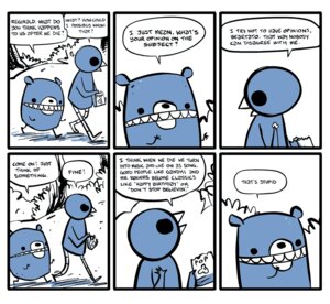 Rating: Safe Score: 0 Tags: 2009 ambiguous_gender anthro avian beak bear beartato bird comic death dialogue e621 english_text existential humor mammal nedroid question reginald_(nedroid) speech_bubble text User: bunchy7s Rating: Safe Score: 0 Tags: 2009 ambiguous_gender anthro avian beak bear beartato bird comic death dialogue e621 english_text existential humor mammal nedroid question reginald_(nedroid) speech_bubble text User: bunchy7s
