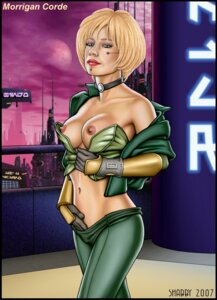 Rating: Explicit Score: 0 Tags: 2007 areola areolae breasts female female_only hand_in_pants morrigan_corde navel nipples nude nude_female partially_clothed rule34 shabby_blue star_wars star_wars:_legacy tagme User: bunchy7s