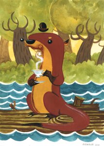 Rating: Safe Score: 0 Tags: beverage clothing container cup detailed_background e621 entdroid feral food forest hat headgear headwear log male mammal mustelid nature otter outside plant river scenery solo standing tail tea tea_cup tree wood User: bunchy7s