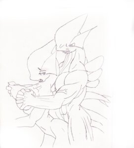 Rating: Explicit Score: 0 Tags: anthro breast_grab breasts female legendary_pokemon lugia male monochrome muscles pokemon pokemon_(species) rule34 side_view standing tagme User: bunchy7s