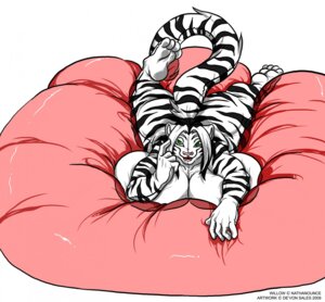 Rating: Questionable Score: 0 Tags: big_breasts breasts deonwolf e621 felid female green_eyes hyper mammal pantherine paws simple_background solo stripes tail tiger white_background User: bunchy7s