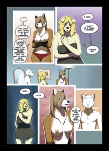 Rating: Questionable Score: 0 Tags: anthro big_breasts black_nose blonde_hair breast_rest breasts brown_hair canid canine chelsea_(meesh) clubstripes comic dialogue digital_media_(artwork) e621 english_text felid female fox fur group hair honesty lacey_(meesh) male mammal meesh multiple_scenes neck_tuft nipples orange_body orange_fur pink_nose profanity speech_bubble text the_valet_and_the_vixen tommy_(meesh) tuft whiskers white_body white_fur yellow_body yellow_fur User: bunchy7s