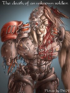 Rating: Questionable Score: 0 Tags: 3:4 android anthro blood bodily_fluids brown_body brown_fur canid canine canis cybernetics cyborg e621 english_text exposed_endoskeleton fur karabiner looking_at_viewer machine male mammal robot solo t-800_series_(terminator) terminator_(franchise) terminators_(terminator) text wolf User: bunchy7s