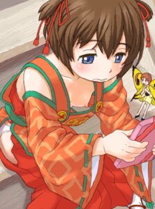 Rating: Explicit Score: 0 Tags: 2girls blush breast_slip breasts brown_hair down_blouse fairy female hakama hitotsubashi_yurie japanese_clothes kamichu! lowres medium_hair micro_female mu-pyon nipple_slip nipples rule34 User: bunchy7s