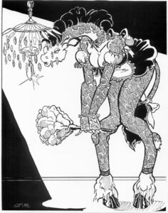 Rating: Safe Score: 0 Tags: 1995 anthro black_hair breasts chandelier cleaning_tool clothing e621 eyelashes feather_duster female fetlocks fur giraffe giraffid gloves greyscale hair handwear hooves horn lace long_hair long_neck maid_uniform mammal monochrome oscar_marcus ossicone pinup pose simple_background solo tail tail_tuft tuft uniform User: bunchy7s