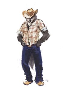 Rating: Safe Score: 0 Tags: 2011 anthro belt biped bottomwear canid canine canis clothed clothing cowboy cowboy_hat denim denim_bottomwear denim_clothing e621 footwear fully_clothed fur grey_body grey_fur hat headgear headwear jeans looking_at_viewer male mammal pants pose racoonwolf rolled_up_sleeves shirt shoes simple_background solo speedpaint standing tail topwear western white_background white_body white_fur wild_west wolf User: bunchy7s Rating: Safe Score: 0 Tags: 2011 anthro belt biped bottomwear canid canine canis clothed clothing cowboy cowboy_hat denim denim_bottomwear denim_clothing e621 footwear fully_clothed fur grey_body grey_fur hat headgear headwear jeans looking_at_viewer male mammal pants pose racoonwolf rolled_up_sleeves shirt shoes simple_background solo speedpaint standing tail topwear western white_background white_body white_fur wild_west wolf User: bunchy7s