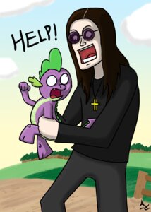 Rating: Safe Score: 0 Tags: anthro axon-griegor calling_for_help cross cross_necklace detailed_background dialogue dragon duo e621 english_text eyewear friendship_is_magic hasbro hi_res human imminent_death jewelry male mammal my_little_pony mythological_creature mythological_scalie mythology necklace ozzy_osbourne scalie size_difference spike_(mlp) sunglasses tail text toony User: bunchy7s