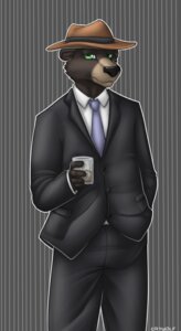 Rating: Safe Score: 0 Tags: 2013 5_fingers accessory american_black_bear anthro bear beverage biped black_bear black_nose bottomwear brown_body brown_fur catwolf clothing collared_shirt container cup dress_shirt e621 facial_markings fingers food front_view fur green_eyes hat head_markings headgear headwear holding_container holding_cup holding_object jacket looking_at_viewer male mammal markings muzzle_(marking) necktie outline pants pattern_background portrait shirt simple_background snout snout_markings solo standing striped_background suit tan_body tan_fur three-quarter_portrait topwear ursine User: bunchy7s Rating: Safe Score: 0 Tags: 2013 5_fingers accessory american_black_bear anthro bear beverage biped black_bear black_nose bottomwear brown_body brown_fur catwolf clothing collared_shirt container cup dress_shirt e621 facial_markings fingers food front_view fur green_eyes hat head_markings headgear headwear holding_container holding_cup holding_object jacket looking_at_viewer male mammal markings muzzle_(marking) necktie outline pants pattern_background portrait shirt simple_background snout snout_markings solo standing striped_background suit tan_body tan_fur three-quarter_portrait topwear ursine User: bunchy7s