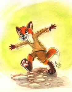 Rating: Safe Score: 0 Tags: 2012 4_fingers 4_toes anthro barefoot biped bottomwear brown_body brown_fur canid canine clothed clothing dipstick_tail e621 feet fingers fox fully_clothed fur grey_tail_tip leg_markings looking_up male mammal markings multicolored_tail open_mouth open_smile orange_body orange_fur pandapaco short shorts smile socks_(marking) solo spread_arms tail tail_markings toes walking white_body white_fur User: bunchy7s