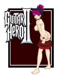 Rating: Explicit Score: 0 Tags: ass blush breasts feet female guitar_hero guitar_hero_ii judy_nails lipstick purple_hair rule34 skirt surprised User: bunchy7s
