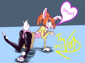 Rating: Questionable Score: 0 Tags: 2013 4_toes abstract_background all_fours anthro backless_clothing backless_leotard ballet bulge clothed clothing collar dancing digital_media_(artwork) e621 feet femboy footwear green_eyes heart_symbol hindpaw it's_a_trap lagomorph legwear leotard leporid male mammal meme open-back_leotard paws presenting rabbit simple_background slave slaveslut_danni socks solo stirrup_socks the_void tights toes young User: bunchy7s