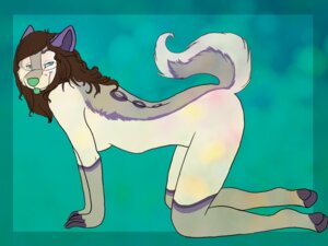 Rating: Questionable Score: 0 Tags: 4:3 anthro blue_eyes canid canine canis e621 female hair looking_at_viewer mammal solo tail tongue tongue_out vizza wolf User: bunchy7s