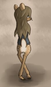 Rating: Questionable Score: 0 Tags: anthro biped black_hooves black_nose blue_clothing blue_sweater blue_topwear brown_body brown_fur brown_hair butt butt_shot clothing deer digital_media_(artwork) e621 featureless_crotch female full-length_portrait fur hair hi_res hooves long_hair looking_at_viewer looking_back looking_back_at_viewer mammal markings mpa penny_(mpa) portrait presenting presenting_hindquarters raised_tail rear_view skinny smile solo spots spotted_body spotted_fur spotted_markings standing sweater tail thigh_gap thin_calves thin_legs thin_thighs topwear white_spots white_spotted_fur wide_hips User: bunchy7s