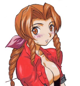 Rating: Explicit Score: 0 Tags: aerith_gainsborough blush brown_eyes brown_hair cleavage female female_only final_fantasy final_fantasy_vii human kiriyama_taichi rule34 smooth_skin solo sweatdrop User: bunchy7s
