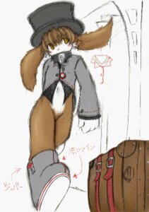 Rating: Safe Score: 0 Tags: anthro bottomless canid canine canis clothed clothing domestic_dog e621 female hat headgear headwear japanese_text low_res mammal momiji_yu-ga simple_background solo text white_background young young_anthro young_female User: bunchy7s Rating: Safe Score: 0 Tags: anthro bottomless canid canine canis clothed clothing domestic_dog e621 female hat headgear headwear japanese_text low_res mammal momiji_yu-ga simple_background solo text white_background young young_anthro young_female User: bunchy7s