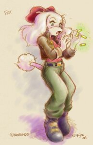 Rating: Safe Score: 0 Tags: 2006 accessory anthro bird_dog blue_eyes boots bottomwear bow_(feature) bow_accessory bow_ribbon canid canine canis centered_hair_bow clothed clothing domestic_dog e621 fay_(star_fox) female footwear fur hair_accessory hair_bow hair_ribbon hunting_dog j-fujita jacket mammal nintendo pants ribbons shirt shoes solo spaniel star_fox surprised tail topwear traditional_media_(artwork) white_body white_fur User: bunchy7s Rating: Safe Score: 0 Tags: 2006 accessory anthro bird_dog blue_eyes boots bottomwear bow_(feature) bow_accessory bow_ribbon canid canine canis centered_hair_bow clothed clothing domestic_dog e621 fay_(star_fox) female footwear fur hair_accessory hair_bow hair_ribbon hunting_dog j-fujita jacket mammal nintendo pants ribbons shirt shoes solo spaniel star_fox surprised tail topwear traditional_media_(artwork) white_body white_fur User: bunchy7s