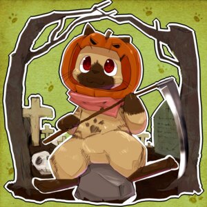 Rating: Safe Score: 0 Tags: 1:1 2012 ambiguous_gender anthro belly belly_markings biped capcom cemetery clothing costume cross e621 felid felyne food footprint fruit grave halloween holidays lynian mammal markings masshiro melee_weapon monster_hunter outside pawprint pawprint_(marking) plant polearm pumpkin red_eyes rock scythe sitting solo tombstone tree weapon wood User: bunchy7s