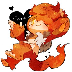Rating: Safe Score: 0 Tags: 10r ambiguous_gender anthro biped e621 fluffy generation_5_pokemon heart_symbol looking_at_viewer low_res lying nintendo on_back one_eye_closed pokemon pokemon_(species) semi-anthro simisear simple_background solo tail white_background wink User: bunchy7s