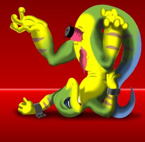 Rating: Explicit Score: 0 Tags: 1boy anal anal_insertion anal_penetration animal_genitalia animal_penis anthro bondage bound erect_penis erection furry genital_slit gex_(series) gex_the_gecko lizard male male_only male_penetrated multicolored_body penis reptile restrained restrained_arms restraints rule34 scalie sex_toy solo solo_male spread_legs tagme upside-down upside_down vibrator vibrator_in_ass User: bunchy7s