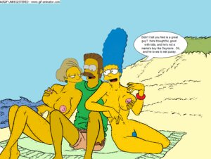 Rating: Explicit Score: 0 Tags: 20th_century_studios accurate_art_style animated edna_krabappel female human male marge_simpson ned_flanders rule34 straight the_simpsons yellow_body yellow_skin User: bunchy7s