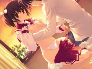 Rating: Explicit Score: 0 Tags: anklehighs bow bra bra_lift breast_grab breasts censored clothing female flat_chest game_cg handjob happy lingerie male mitsumi_misato panties penis petite rule34 school_uniform schoolgirl seifuku serafuku skirt socks tied_hair to_heart_(series) to_heart_2 to_heart_2_xrated turn_cuff_socks twintails underwear undressing white_socks yuzuhara_konomi User: bunchy7s