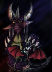 Rating: Safe Score: 0 Tags: activision anthro bodily_fluids bound chain chained clothing collar cynder dark dragon duo e621 female feral horn hug leash male malefor membrane_(anatomy) membranous_wings metyknight mythological_creature mythological_scalie mythology purple_body purple_scales scales scalie shirt shirt_logo sitting size_difference solo_focus spyro_the_dragon tail tears topwear wings User: bunchy7s