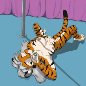 Rating: Explicit Score: 0 Tags: 1:1 2013 anthro biped breasts brown_eyes e621 felid female grey_hair hair k'sharra lying mammal masturbation nipples nude on_back one_eye_closed pantherine pole solo spread_legs spreading stripes tail tiger vaginal vaginal_masturbation zat_virgil zavir User: bunchy7s
