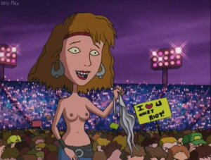 Rating: Explicit Score: 0 Tags: breasts donna_alman female god_the_devil_and_bob human mole_(artist) night nipples outdoors rule34 solo_focus tagme toony topless User: bunchy7s