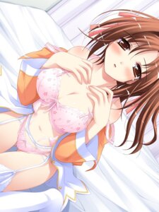 Rating: Explicit Score: 0 Tags: 1girls bed breasts female game_cg garter_belt happiness happiness! kamisaka_haruhi lingerie rule34 solo thighhighs underwear User: bunchy7s