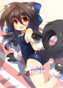 Rating: Safe Score: 0 Tags: accessory animal_humanoid bedding black_hair blanket blush bow_(feature) bow_accessory bow_ribbon canid canid_humanoid canine canine_humanoid canis clothing cocoa_(toba) collar dog_humanoid domestic_dog e621 fangs female garter gloves hair hair_accessory hair_bow hair_ribbon handwear humanoid leg_garter long_hair looking_at_viewer mammal mammal_humanoid open_mouth red_eyes ribbons school_swimsuit solo swimwear teeth toba_hiyoko User: bunchy7s