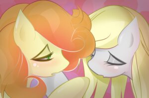 Rating: Safe Score: 0 Tags: bedroom_eyes blush carrot_top_(mlp) comic derpy_hooves_(mlp) duo e621 earth_pony equid equine female friendship_is_magic furniture half-closed_eyes hasbro horse mammal my_little_pony narrowed_eyes pony seductive table v-invidia User: bunchy7s