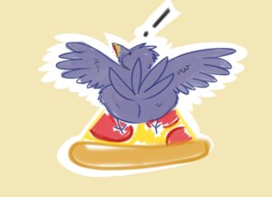 Rating: Safe Score: 0 Tags: 11:8 2014 ambiguous_gender avian beak bird blue_body blue_feathers corvid corvus_(genus) crow digital_media_(artwork) e621 eating exclamation_point feathered_wings feathers feral food jaeh looking_at_viewer looking_back oscine passerine pizza solo tail tail_feathers toony wings User: bunchy7s Rating: Safe Score: 0 Tags: 11:8 2014 ambiguous_gender avian beak bird blue_body blue_feathers corvid corvus_(genus) crow digital_media_(artwork) e621 eating exclamation_point feathered_wings feathers feral food jaeh looking_at_viewer looking_back oscine passerine pizza solo tail tail_feathers toony wings User: bunchy7s