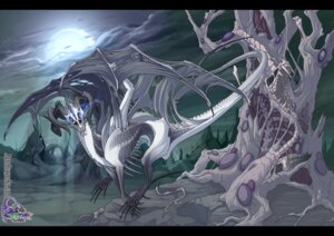 Rating: Safe Score: 0 Tags: ambiguous_gender animated_skeleton black_bars blue_eyes bone claws cloud detailed_background dracolich dragon e621 fangs feral glowing glowing_eyes grey_body grey_scales horn landscape letterbox lich light looking_at_viewer membrane_(anatomy) membranous_wings moon moonlight mythological_creature mythological_scalie mythology neondragon night plant roots scales scalie skeleton skull solo spikes spine spines tail teeth tree undead wings wood User: bunchy7s