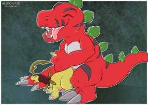 Rating: Explicit Score: 0 Tags: 2011 aledonrex anal anal_penetration anthro bandai_namco bayleef big_penis claws crossover digimon digimon_(species) digitigrade dinosaur dominant duo e621 erection eyes_closed fan_character generation_2_pokemon genitals larger_dom male male/male male_penetrated male_penetrating male_penetrating_male nicobay nintendo nude open_mouth penetration penis pokemon pokemon_(species) prehistoric_species red_body red_scales reptile saurischian scales scalie sex simple_background size_difference tail theropod tongue tongue_out tyrannomon tyrannosaurid tyrannosauroid tyrannosaurus tyrannosaurus_rex User: bunchy7s