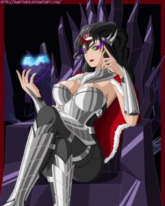 Rating: Safe Score: 0 Tags: 2014 alternate_species big_breasts breasts clothed clothing crossgender e621 female friendship_is_magic hasbro hi_res human humanized jewelry king_sombra_(mlp) looking_at_viewer mammal my_little_pony not_furry smile solo zantyarz User: bunchy7s