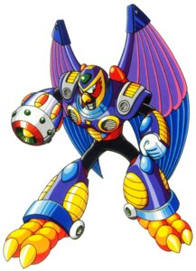 Rating: Safe Score: 0 Tags: 1993 accipitrid accipitriform anthro arm_cannon armor avian beak biped bird breastplate capcom clothed clothing digital_media_(artwork) e621 eagle feet full-length_portrait gloves handwear headgear helmet keiji_inafune machine male maverick_(mega_man) mega_man_(series) mega_man_x_(series) official_art pauldron portrait pose reploid robot simple_background solo standing storm_eagle talons toes weapon white_background wings User: bunchy7s