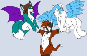 Rating: Explicit Score: 0 Tags: 2_tails andromorph andromorph/female angel anthro asian_mythology blush breasts canid canine collar demon e621 east_asian_mythology feathered_wings feathers felid female fox fur genitals group intersex intersex/female japanese_mythology kansas korth mammal membrane_(anatomy) membranous_wings multi_tail mythology nekomata nipples nude tail vulva wings yokai User: bunchy7s