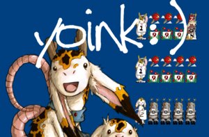 Rating: Safe Score: 0 Tags: 20000 2008 ambiguous_gender antlers blue_background dietrich digital_media_(artwork) downsy duo_focus e621 english_text get giraffe giraffid group horn hybrid jackalope lagomorph mammal murid murine open_mouth ossicone rat rodent simple_background smile text unknown_artist white_text whoops User: bunchy7s