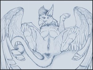Rating: Explicit Score: 0 Tags: anus artonis avian beak belly big_belly blue_and_grey breasts clitoris e621 egg_heavy feathered_wings feathers female feral genitals gryphon line_art looking_at_viewer lying monochrome mythological_avian mythological_creature mythology non-mammal_breasts on_back pregnant solo spread_legs spreading tail tail_anus urethra vulva wings User: bunchy7s