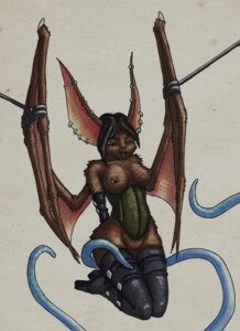 Rating: Explicit Score: 0 Tags: anthro bat blue_tentacles breasts clothing corset e621 ear_piercing female genitals industrial_piercing lingerie mammal membrane_(anatomy) membranous_wings mysterybbq nipple_piercing nipples olonia piercing solo tentacles topwear vulva wings User: bunchy7s