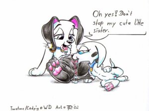 Rating: Explicit Score: 0 Tags: 101_dalmatians 101_dalmatians:_the_series 2002 anthro anus blue_eyes bodily_fluids cadpig canid canine canis dalmatian dennis_pawers disney domestic_dog drooling duo e621 ear_piercing feet female female/female genitals hindpaw incest_(lore) mammal paws piercing saliva sibling_(lore) simple_background sister_(lore) sisters_(lore) tail two-tone_(101_dalmatians) vulva white_background young User: bunchy7s Rating: Explicit Score: 0 Tags: 101_dalmatians 101_dalmatians:_the_series 2002 anthro anus blue_eyes bodily_fluids cadpig canid canine canis dalmatian dennis_pawers disney domestic_dog drooling duo e621 ear_piercing feet female female/female genitals hindpaw incest_(lore) mammal paws piercing saliva sibling_(lore) simple_background sister_(lore) sisters_(lore) tail two-tone_(101_dalmatians) vulva white_background young User: bunchy7s