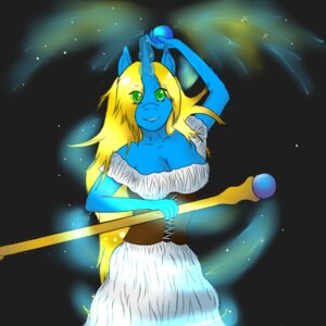 Rating: Safe Score: 0 Tags: 1:1 anthro anthrofied breasts cleavage clothed clothing e621 equid equine female hasbro hi_res horn lovingwolf magic mammal melee_weapon my_little_pony mythological_creature mythological_equine mythology polearm portrait solo staff three-quarter_portrait unicorn weapon User: bunchy7s