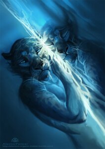 Rating: Safe Score: 0 Tags: air_bubble alectorfencer anthro blue_eyes cougar e621 felid feline female ice mammal nude reflection solo underwater water User: bunchy7s