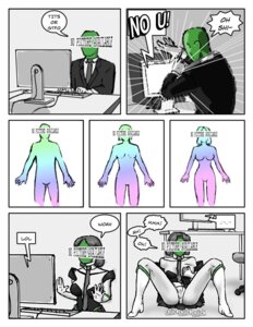 Rating: Explicit Score: 0 Tags: 4chan anonymous breasts comic english_text female genderswap genderswap_(mtf) meme no_u panties rule34 rule_63 tagme text tits_or_gtfo User: bunchy7s