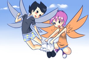 Rating: Questionable Score: 0 Tags: 2013 3:2 alternate_species assisted_exposure blush boxers_(clothing) child clothed clothing cloud day drantyno duo e621 feathered_wings feathers female flying friendship_is_magic hasbro human humanized male mammal my_little_pony open_mouth outside rumble_(mlp) scootaloo_(mlp) shirt sky skyscape topwear underwear wings young User: bunchy7s